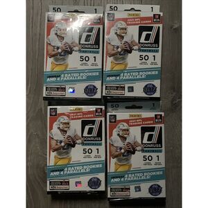 2021 Panini Donruss Football NFL Hanger Box Factory Sealed (Lot‎ Of 4)